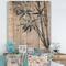 Designart - Vintage Monochrome Bamboo I - Traditional Print on Natural Pine Wood